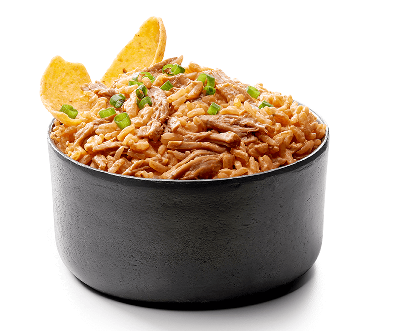 Barbecue Pulled Pork Rice Dip