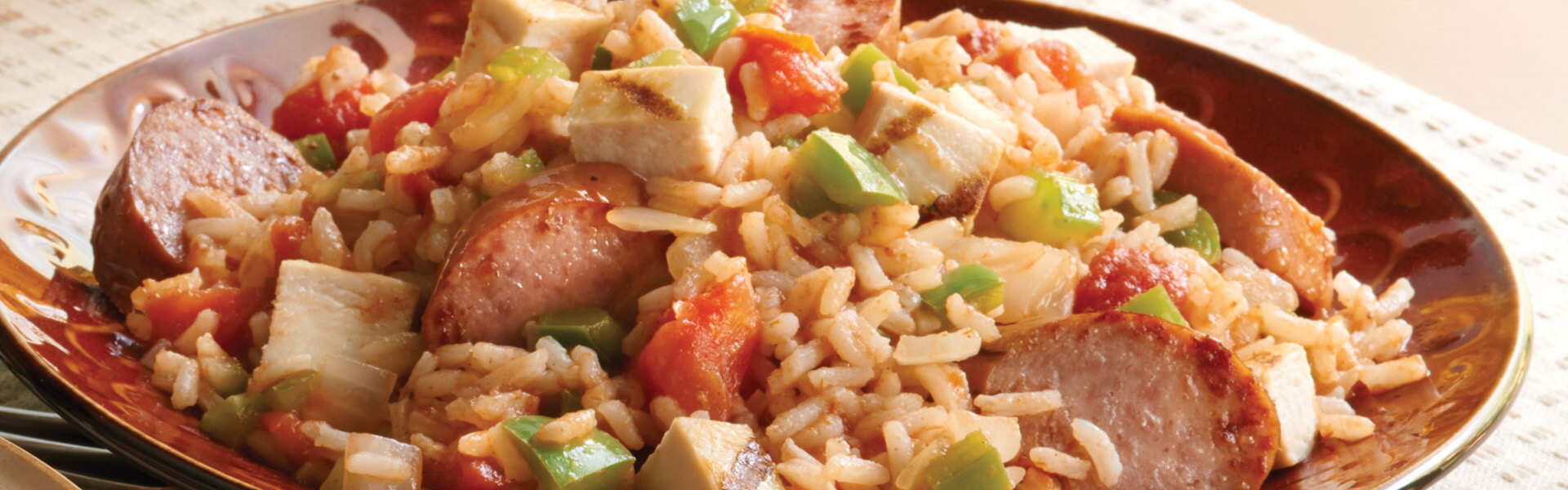 Chicken and Smoked Sausage Jambalaya