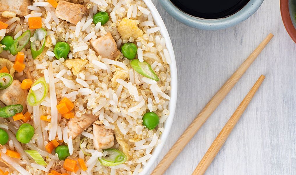 Stir Fried Chicken & Jasmine with Quinoa