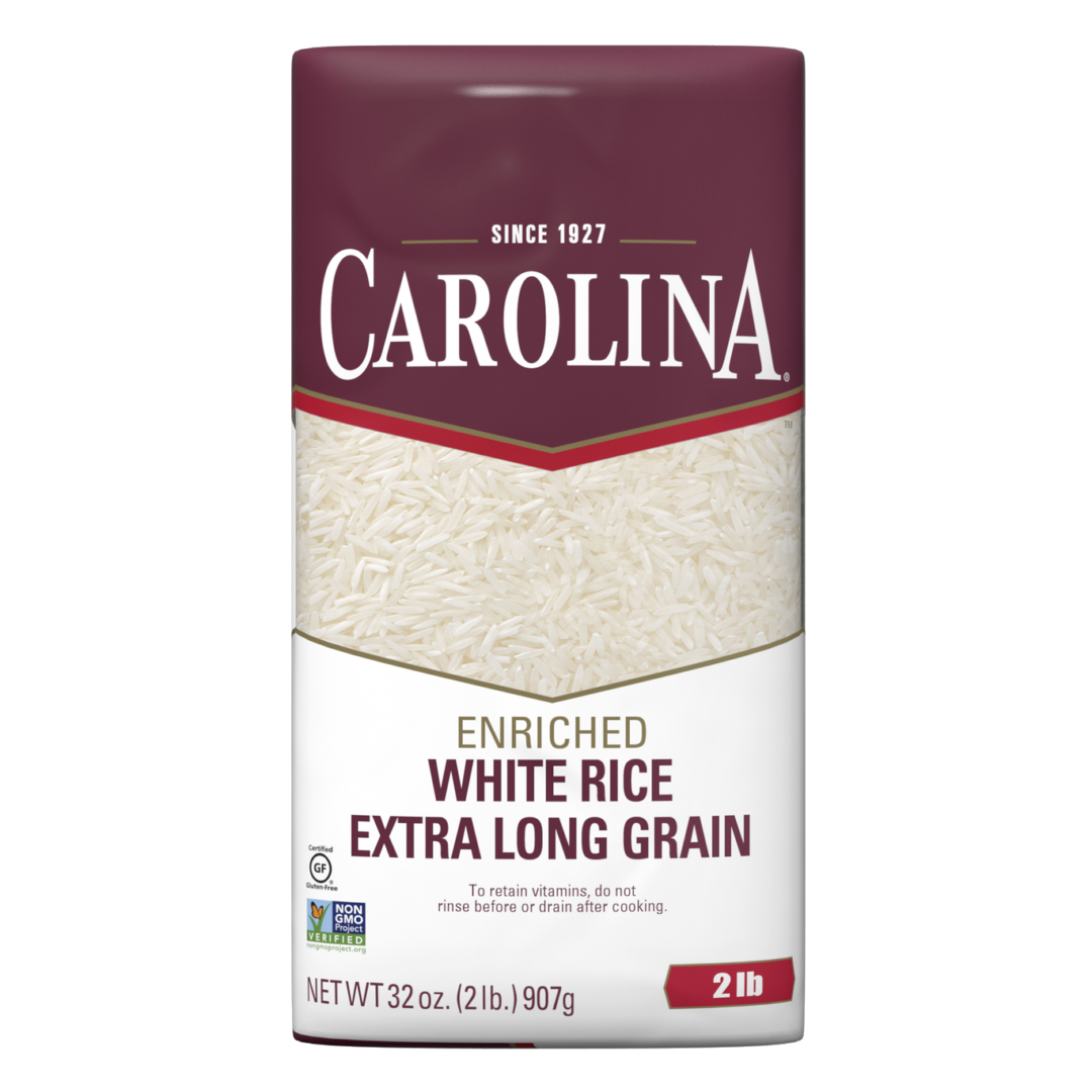 Carolina White Rice product package