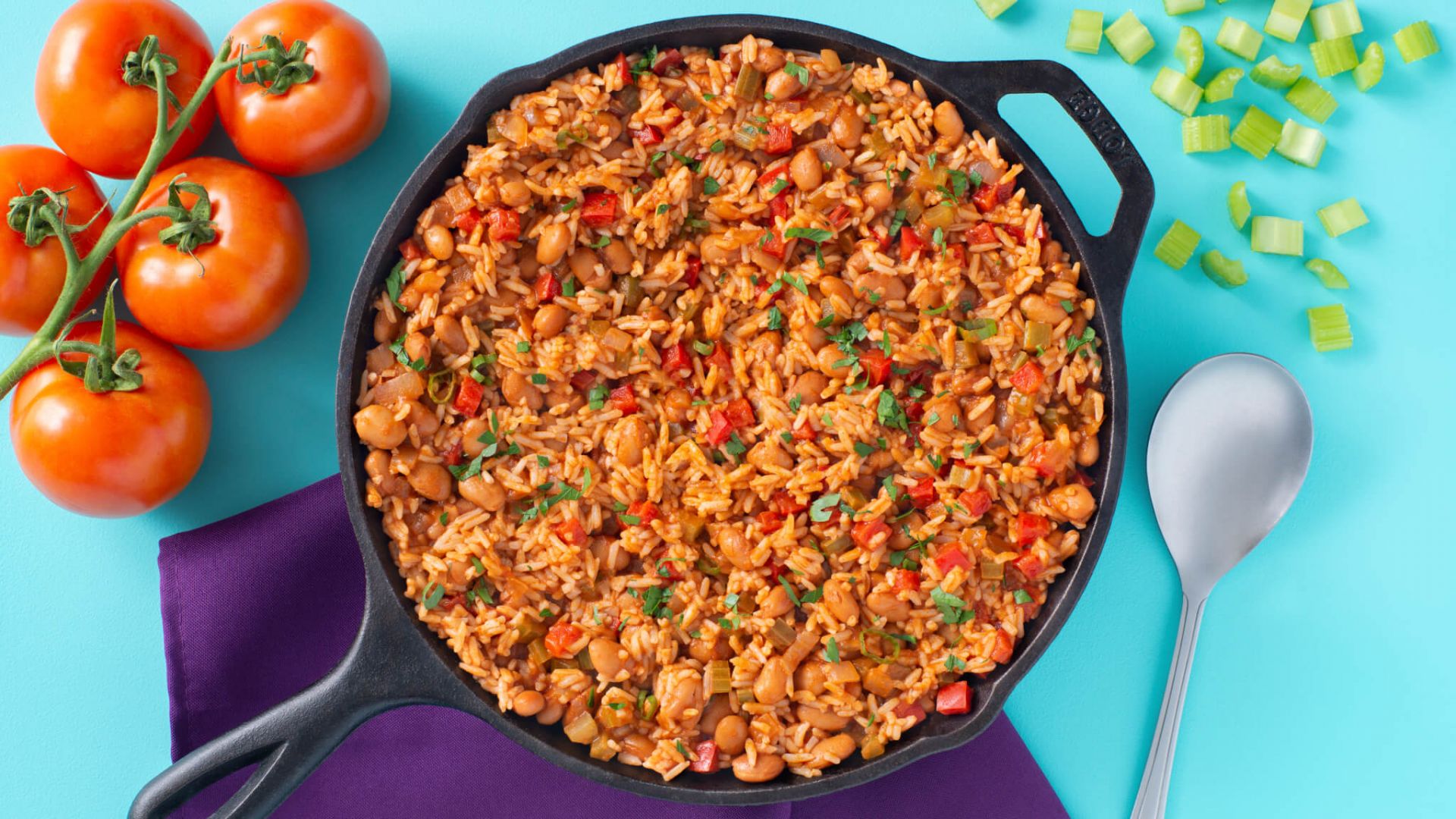 Rice and Beans Skillet Dinner