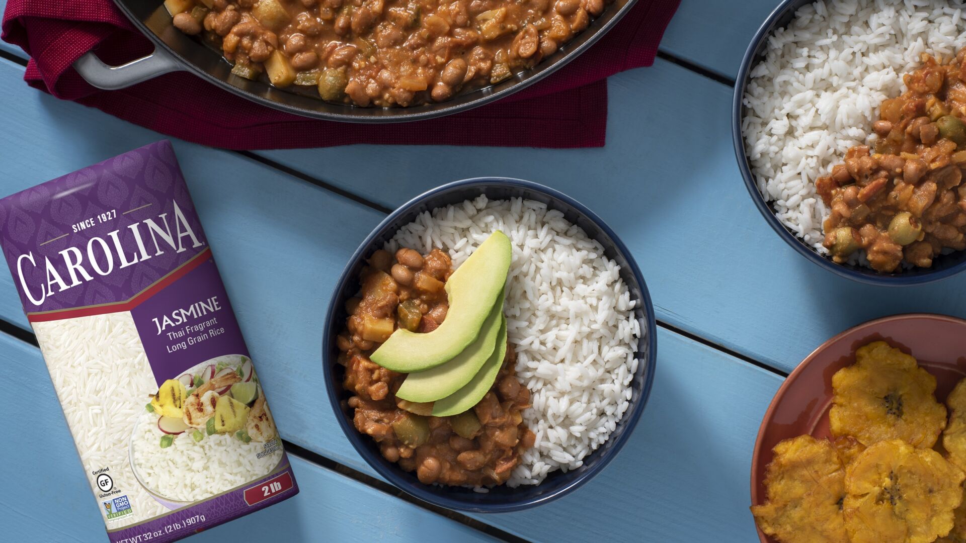 Arroz con Habichuelas Guisadas