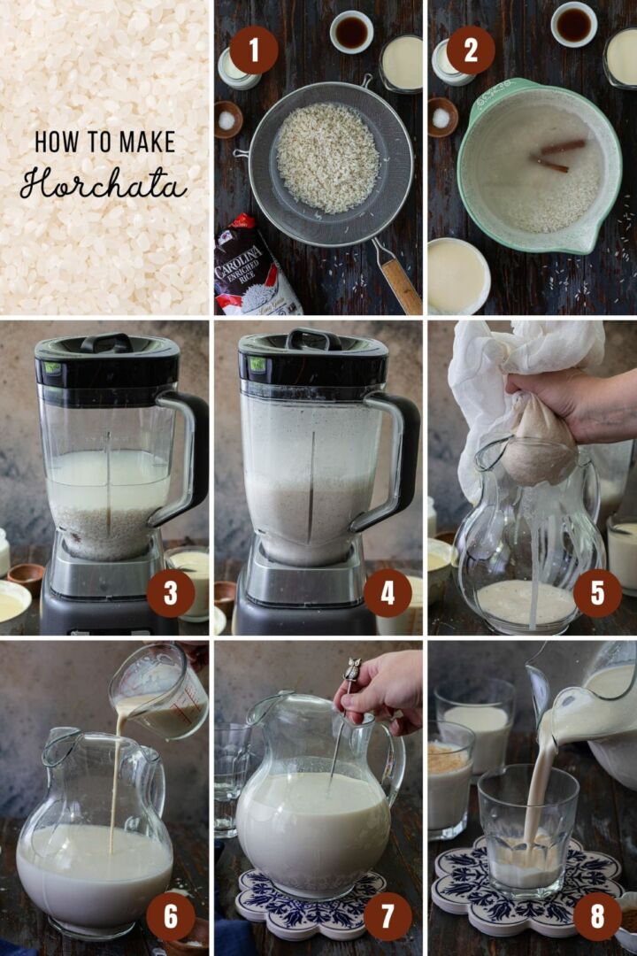 horchata steps 