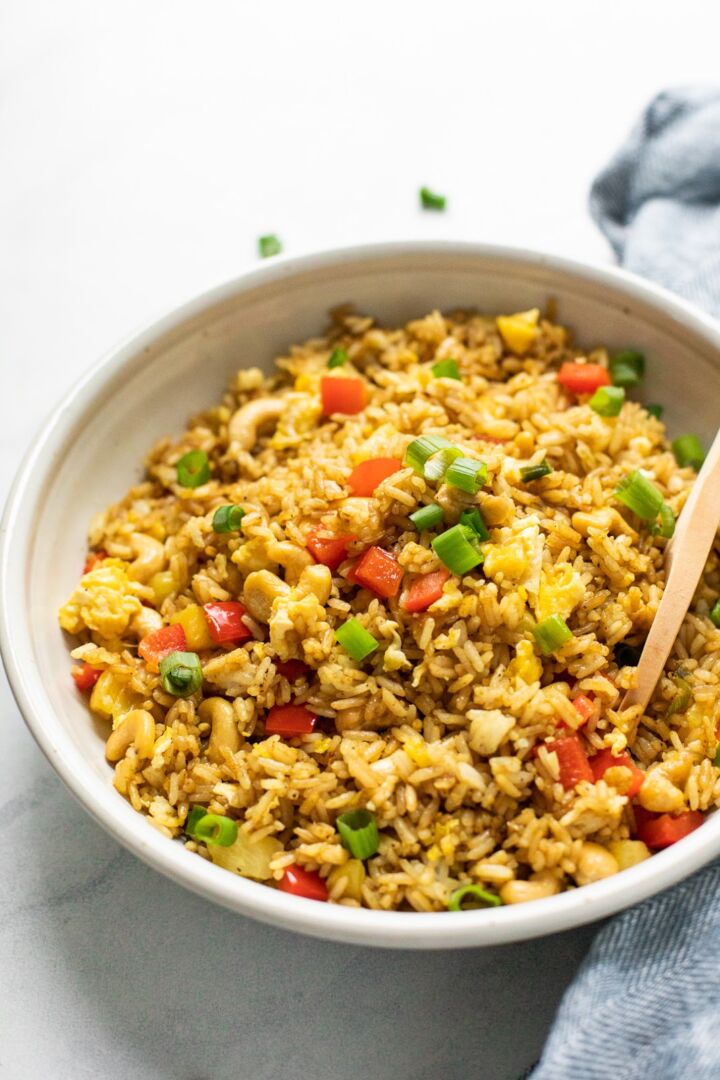 Thai Fried Rice with Pineapple