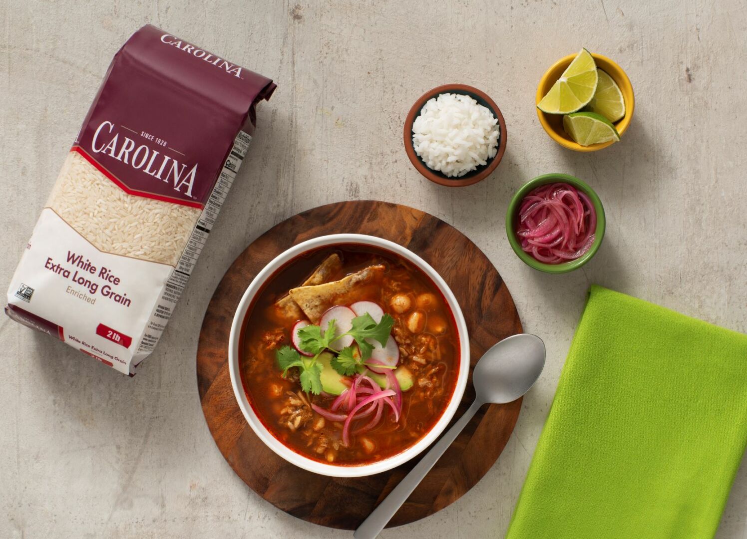 Red Pozole Rice