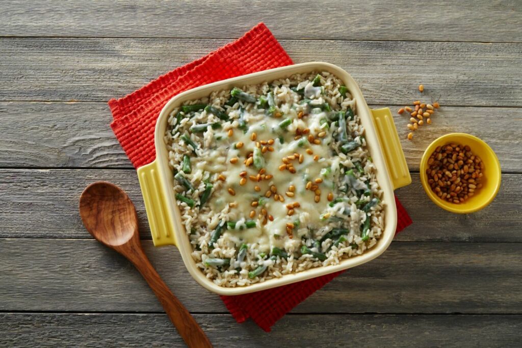 Green Bean Rice Casserole