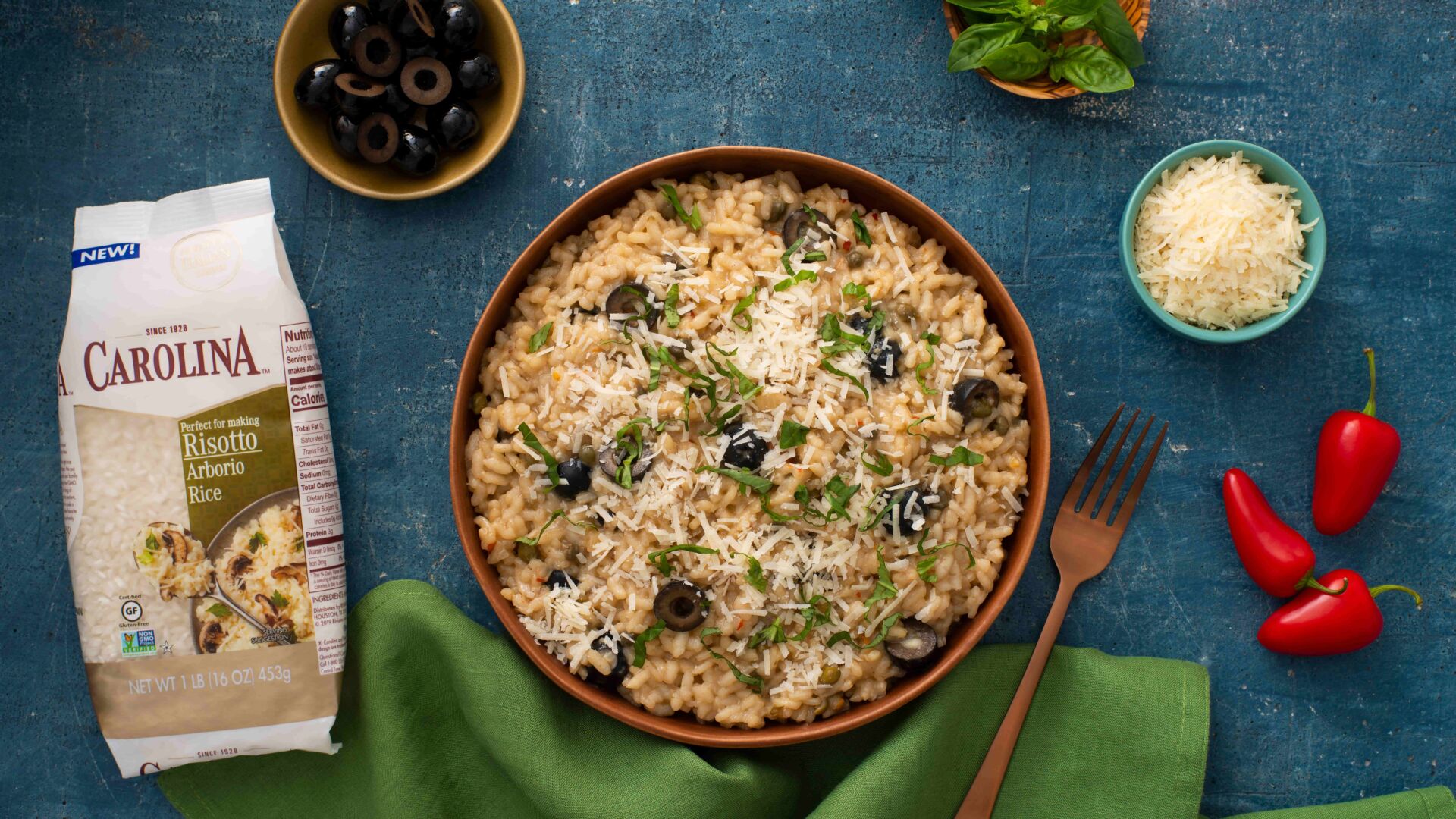 puttanesca-risotto-with-medium-grain-arborio-rice