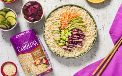 Comidas deliciosas con granos enteros